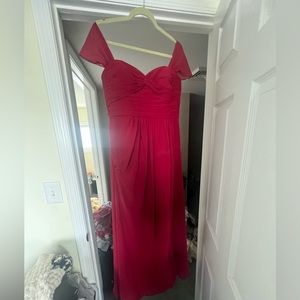 Azazie Off Shoulder Bridesmaid Dress